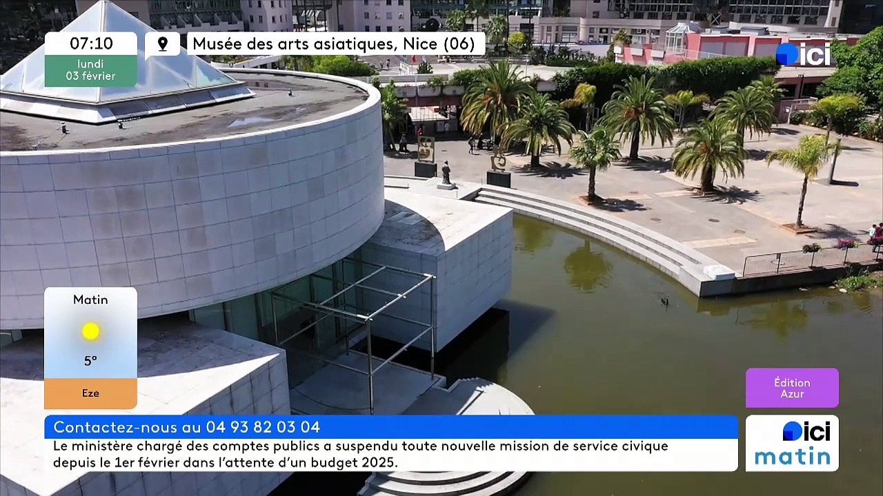 03/02/2025 - ici matin par ici Azur en vidéo