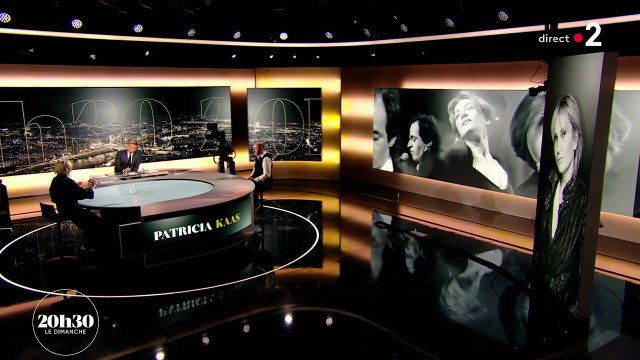 Patricia Kaas sur le plateau de 20h30 le dimanche sur France 2.