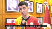 Alvaro Morata: Geldiğim için çok mutluyum çünkü burası çok büyük bir kulüp