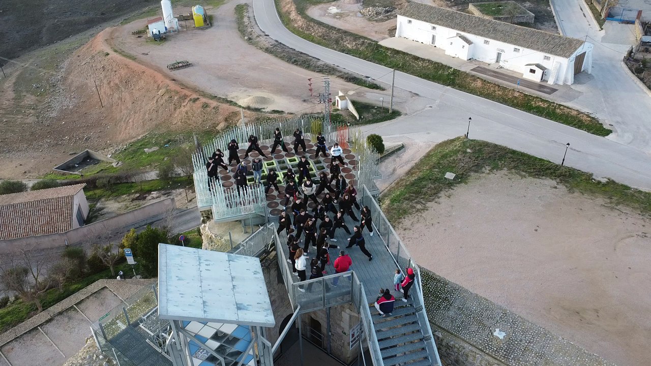 Convivencia Juvenil de Kung-Fu en Castillo de Garcimuñoz (Cuenca)