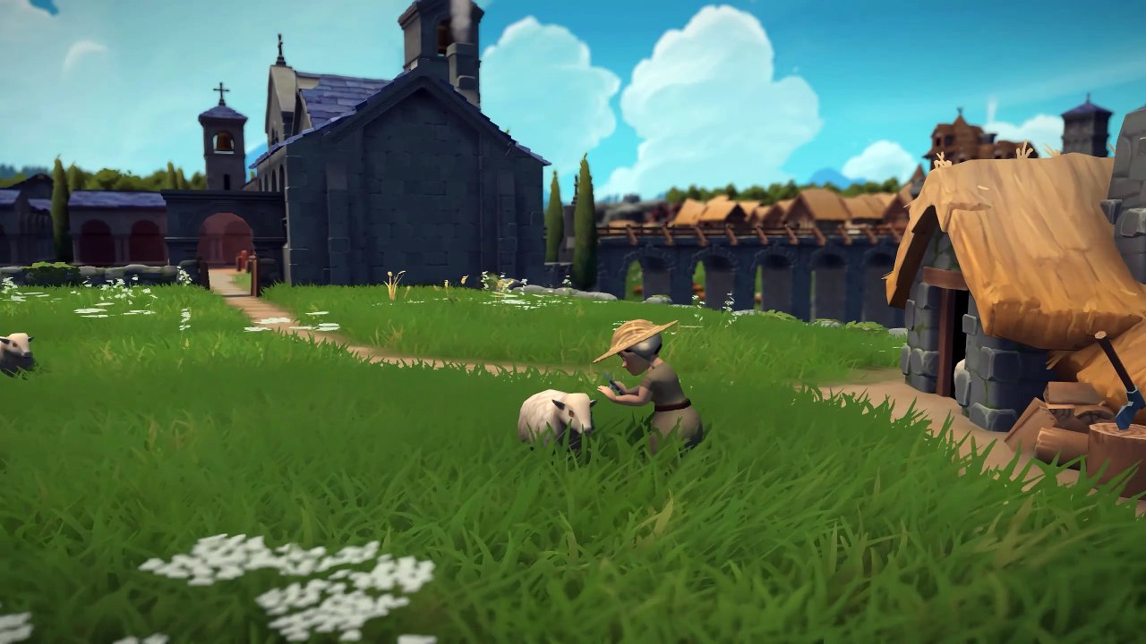 Foundation: Das wuselige Aufbauspiel feiert im Trailer den Release von Version 1.0 auf Steam