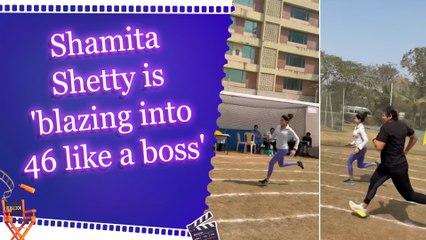 Shamita Shetty embracing her 46th birthday with unapologetic confidence and style