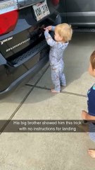 Brothers always look out for each other