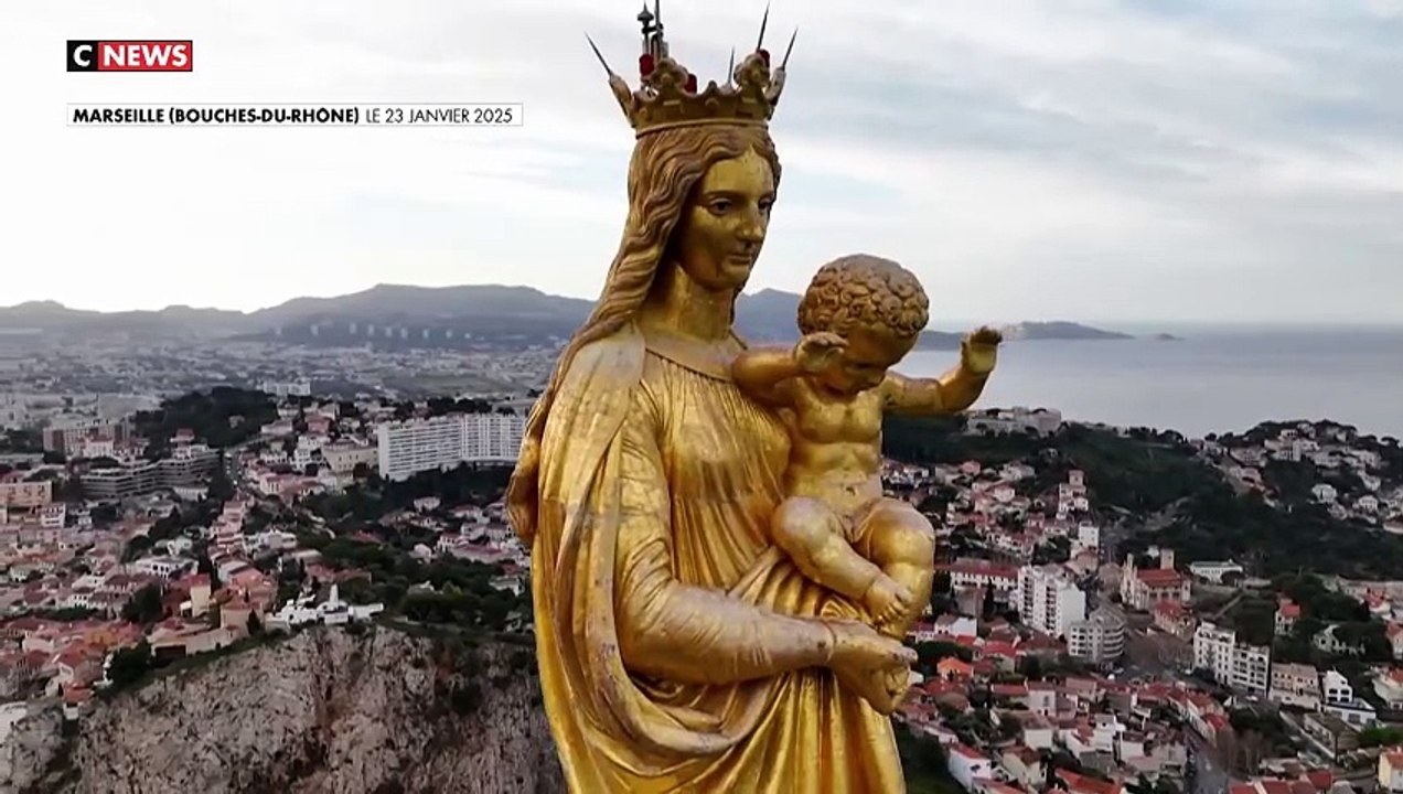 Marseille : la basilique Notre-Dame-de-la-Garde s'offre une mise en beauté