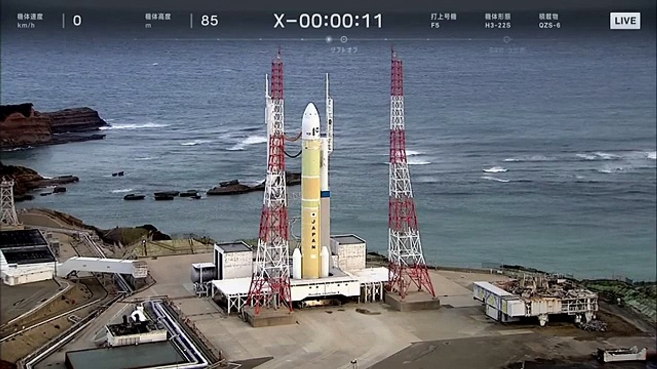 Blastoff! Japan's H3 rocket launches Michibiki 6 navigation satellite