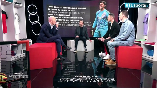 Thibaut Courtois de retour en équipe nationale ? On en parle Dans le vestiaire