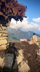 Beautiful Nature: Snowy Mountain Serenity