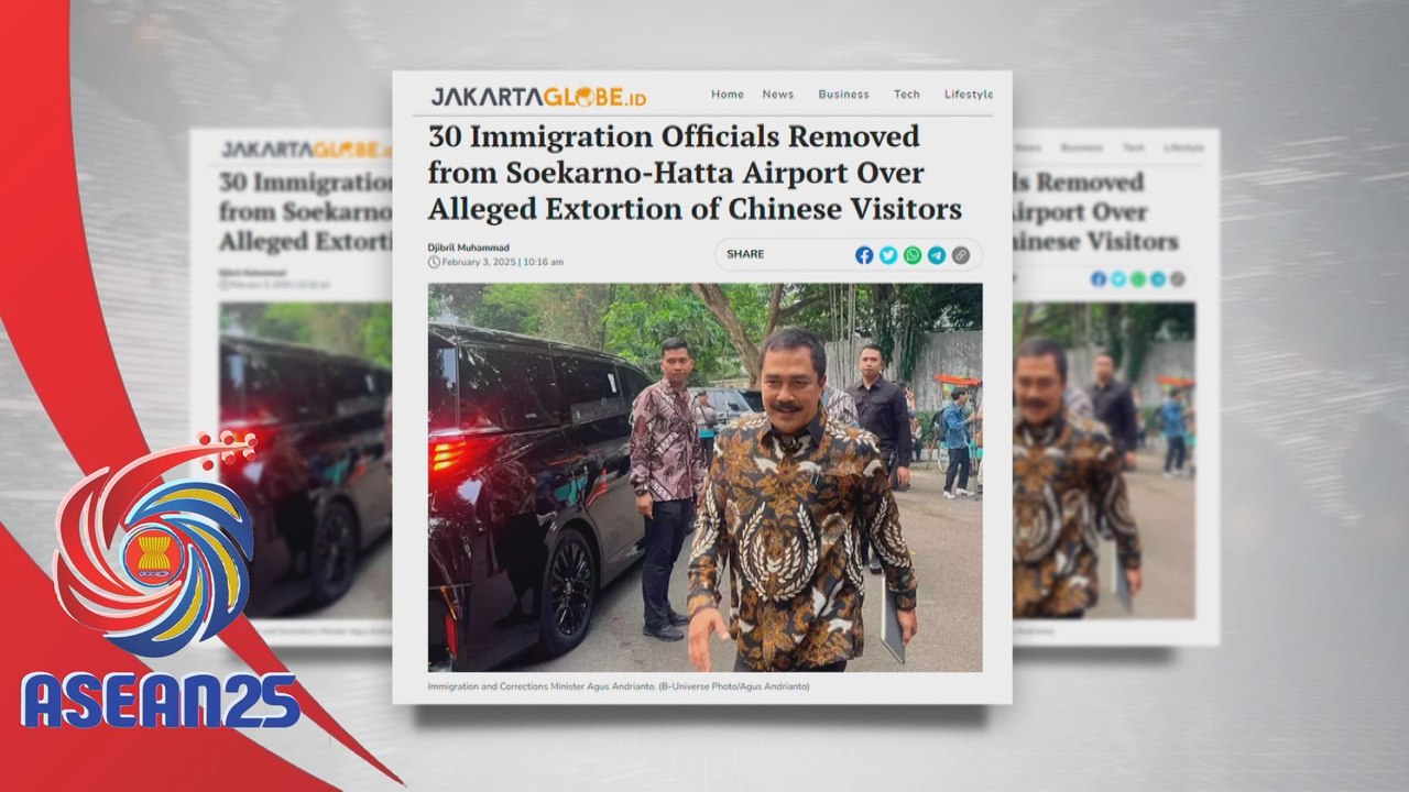 30 pegawai imigresen di lapangan terbang Jakarta dipecat