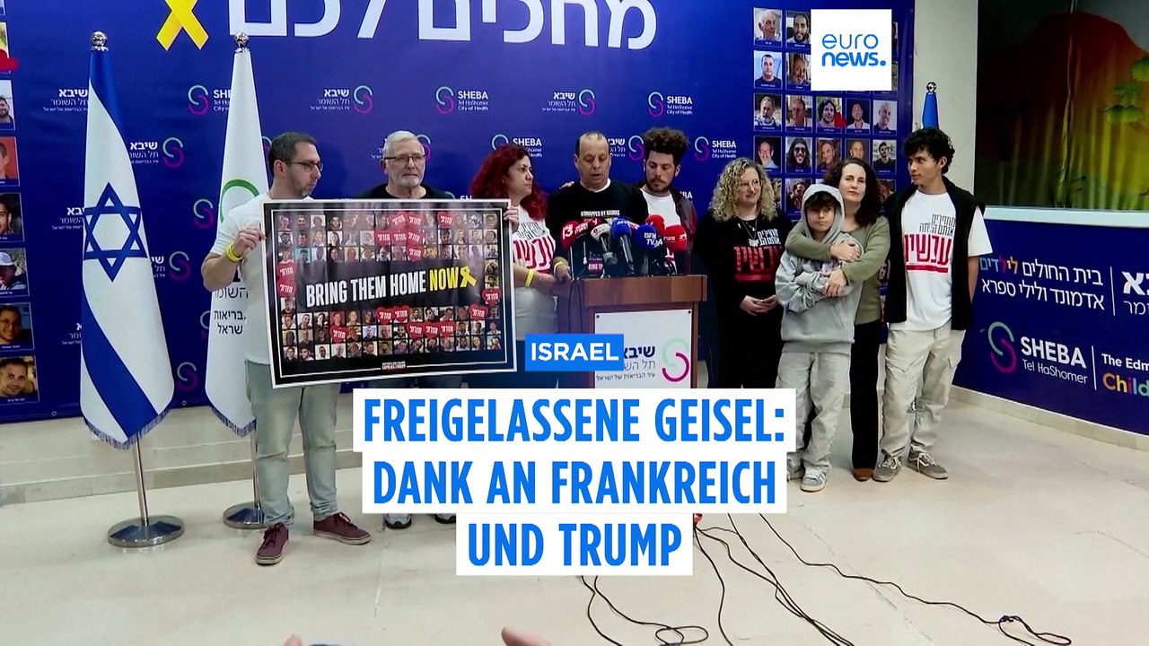 Nach 484 Tagen in der Hölle wieder zu Hause: Ofers Familie dankt Frankreich und Trump
