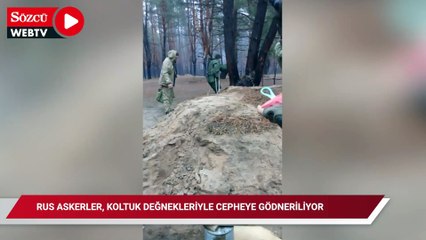 Rus askerler, koltuk değnekleriyle cepheye gönderiliyor