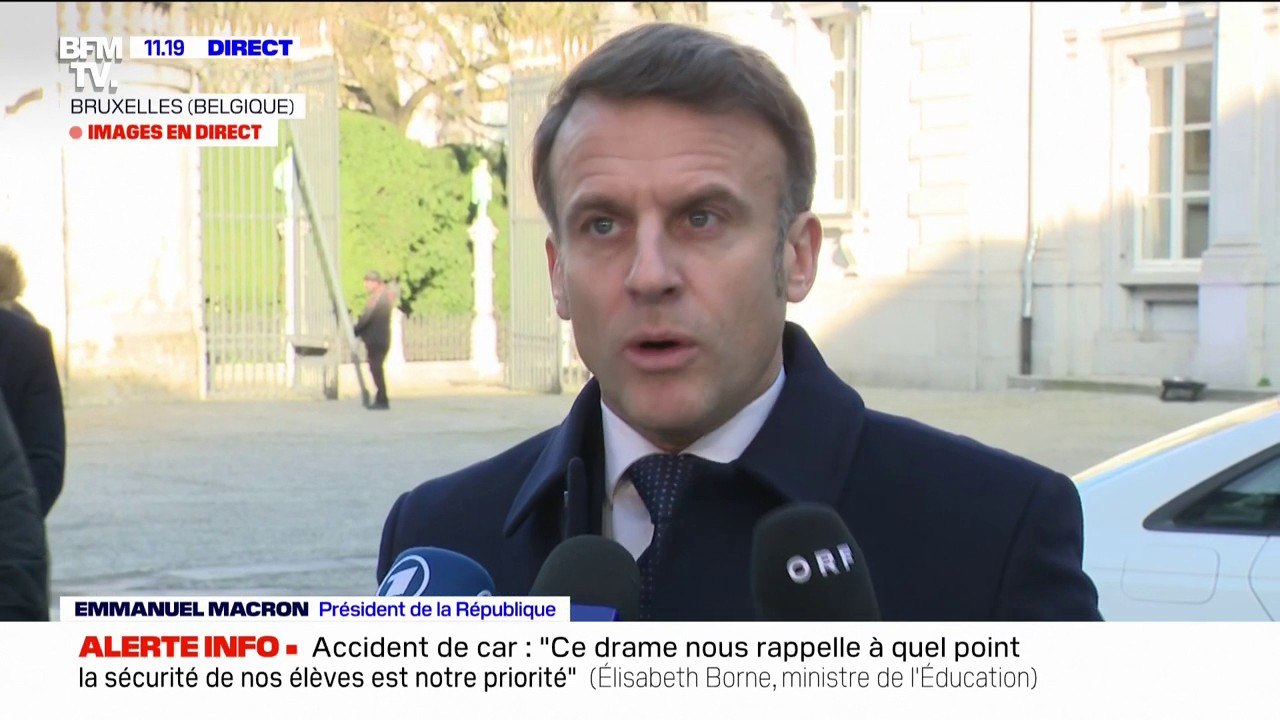 Emmanuel Macron: "Les choix de la nouvelle administration du président Trump poussent les Européens à être plus unis, plus actifs"