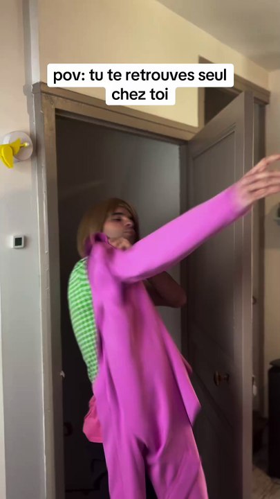 Quand tu te retrouves seul chez toi