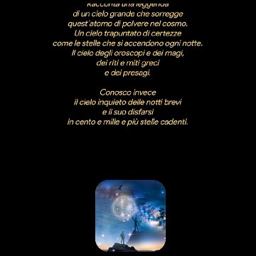 LA TERRA REGGE IL CIELO Rodolfo Vettorello Legge Rodolfo Vettor ❤️❤️❤️