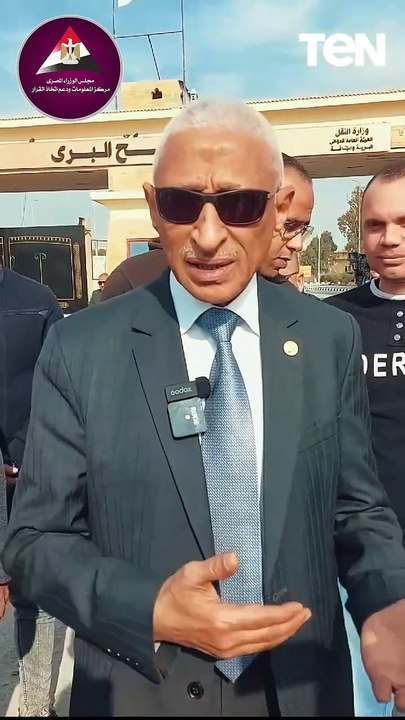 من أمام معبر رفح البري محافظ شمال سيناء يكشف خطة لزيادة كميات المساعدات لغزة واستقبال الجرحى #غزة