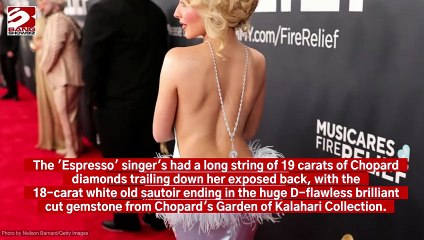 Sabrina Carpenter wore 50-carat diamond to Grammy Awards