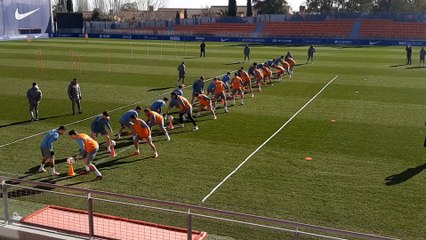 El Atlético prepara los cuartos de Copa