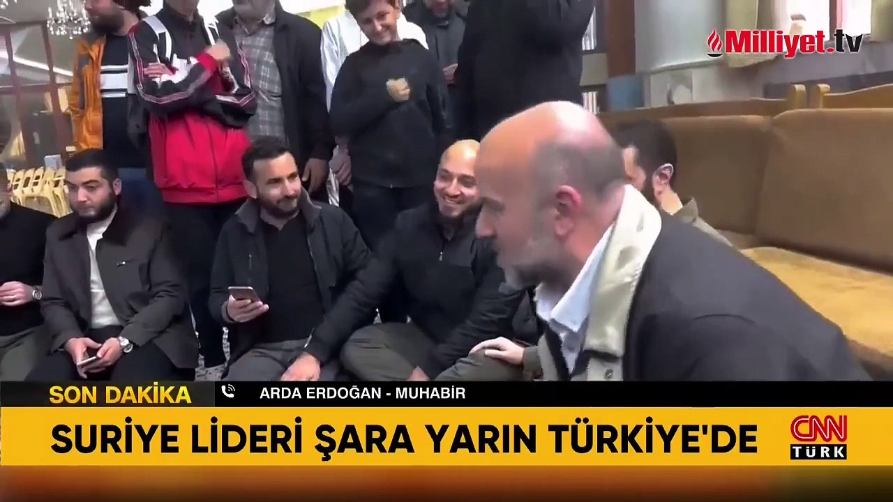 Suriye lideri Ahmed Şara Türkiye'ye geliyor