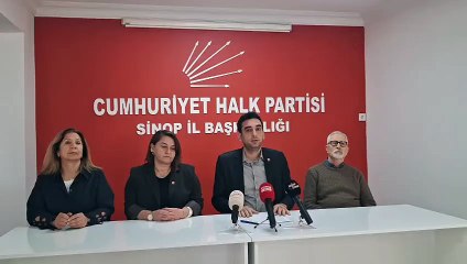 CHP Sinop İl Başkanlığı, eğitimdeki sorunları dile getirdi