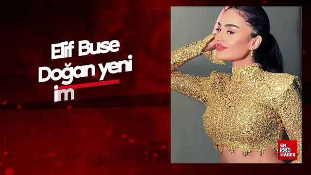 Elif Buse Doğan yeni imajıyla dikkat çekiyor