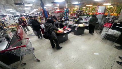 Hırsızlıkla suçlandı, marketi birbirine kattı! 'Kimsenin 5 kuruşunda gözüm yok'