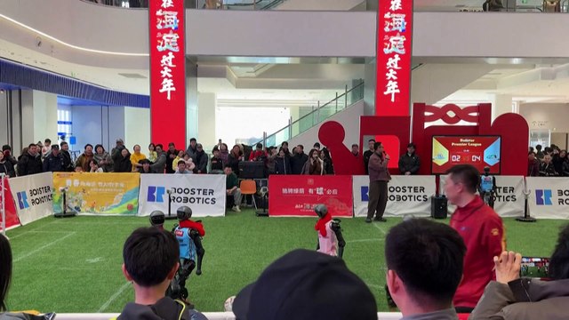 Un match de foot entre robots : entre tradition et IA, la Chine place la technologie au coeur du folklore