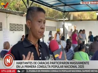 Caraqueños demostraron la democracia participativa y protagónica que caracteriza al país
