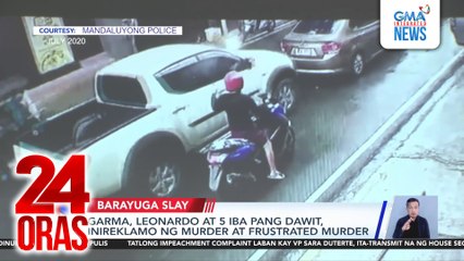 Garma, Leonardo at 5 iba pang dawit, inireklamo ng murder at frustrated murder | 24 Oras