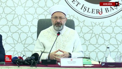Ali Erbaş: Hutbelerimiz her hafta 22 milyon insana ulaşıyor