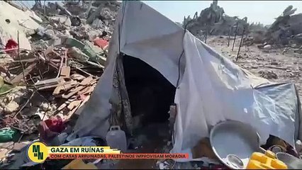 MILAGRE EM GAZA! Palestino encontra casa intacta em meio aos escombros | Melhor da Noite