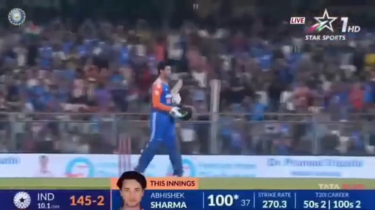 India vs England 5th T20 Highlights 2025 Abhishek Sharma 135 Runs in