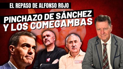 Alfonso Rojo: “Tras el pinchazo de los comegambas sindicales, a Sánchez no hay que darle ni agua”