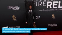 El hijo de Will Smith causa furor con su castillo-tocado