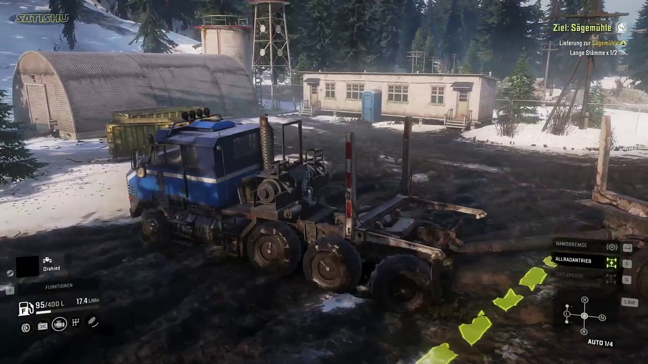Lange Stämme für das Ziel: Sägemühle. (2te Lieferung) | SnowRunner | XL-Ep. 23