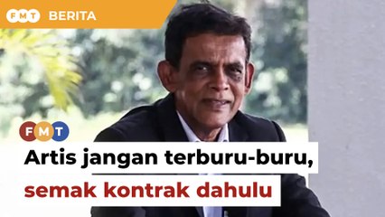 Karyawan nasihat artis guna khidmat profesional teliti kontrak, elak dieksploitasi