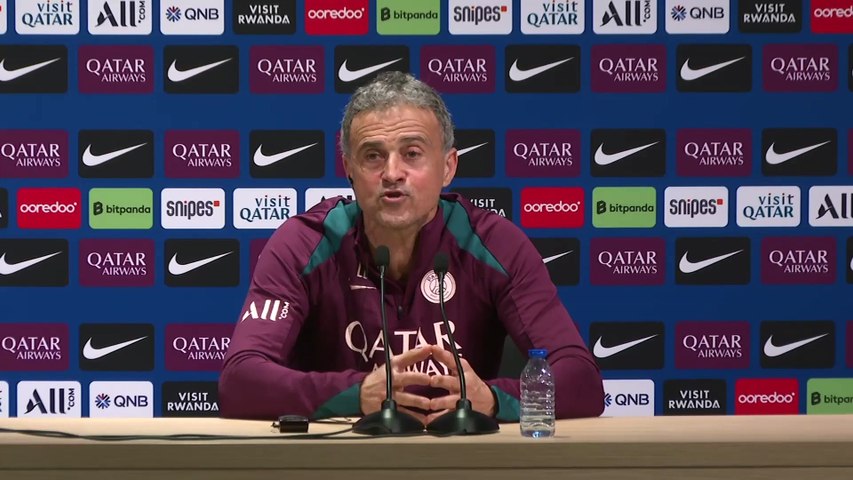 Luis Enrique, entraîneur du PSG