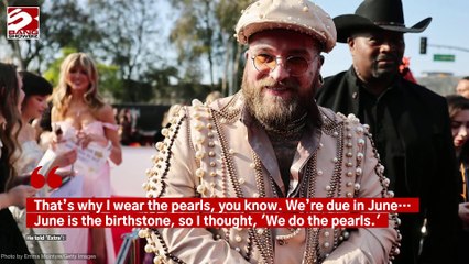 How Teddy Swims paid touching tribute to his unborn baby with his Grammys look