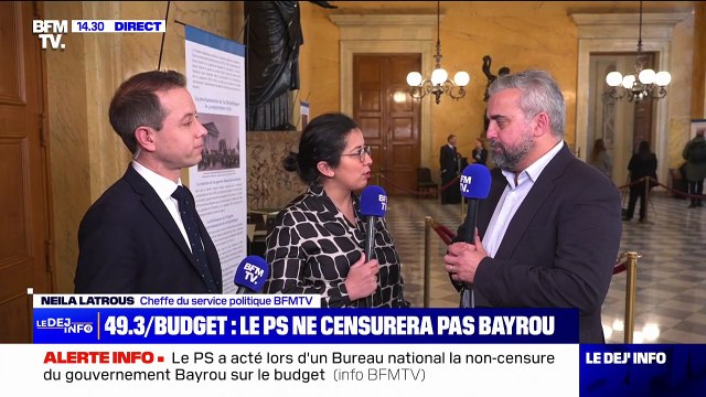 Vote du budget: Je regrette cette décision , déclare Alexis Corbière (Divers gauche) à propos de la non-censure du Parti socialiste