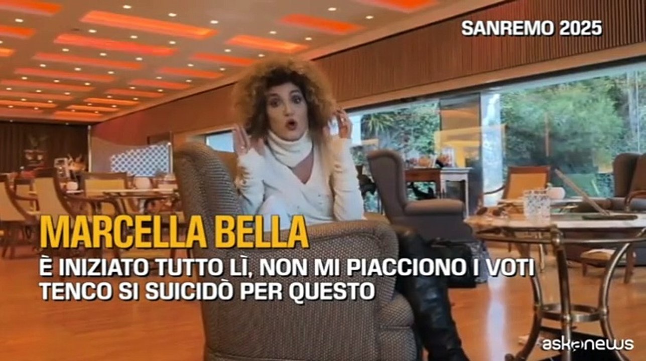 Sanremo, Marcella Bella: Non mi piacciono i voti, Tenco si suicid?