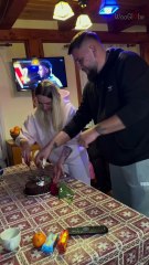 Man surprises love of his life with a cute wedding proposal at her birthday party