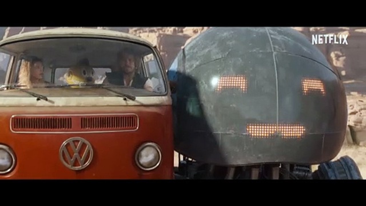 Extrait de The Electric State avec Millie Bobby Brown et Chris Pratt (VF)