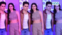 Ibrahim Ali Khan and Khushi Kapoor’s striking appearance at the red carpet event for Netflix