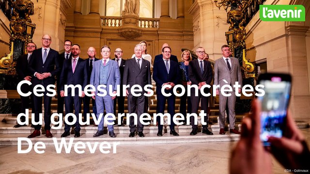 Ces mesures concrètes du gouvernement De Wever
