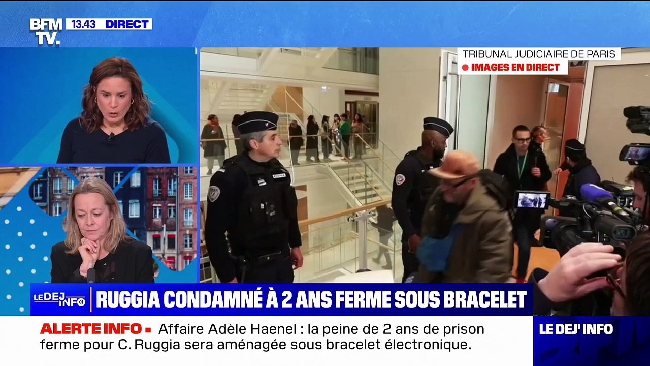 Affaire Adèle Haenel: Chistrophe Ruggia condamné à quatre ans de prison dont deux ferme