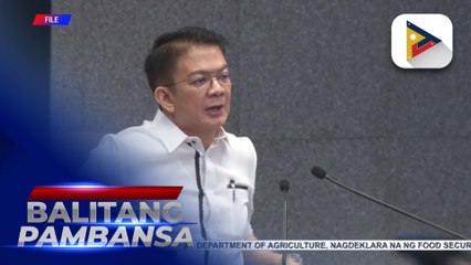 Pagdedeklara ng National Food Security Emergency, suportado ng ilang senador