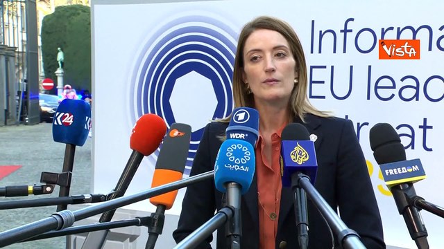 Metsola: Risorse comuni per Difesa? Non escludere nulla, anche eventuale impegno Bei