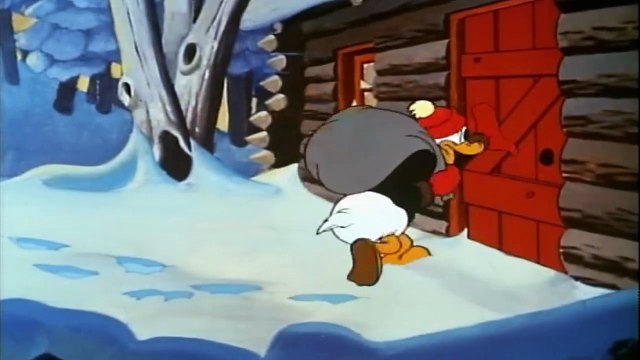 Donald Duck Cartoons 58 - Dumbell Of The Yukon (1946) | Donald disguise himself as a bear cub