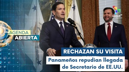 Rechazan visita de Marco Rubio a Panamá