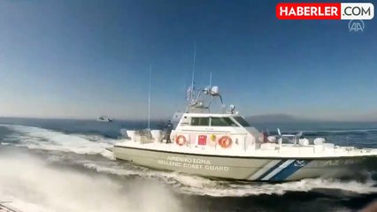 Hak ihlali yaparken yakalanan Yunanlılar Türkiye'yi suçladı
