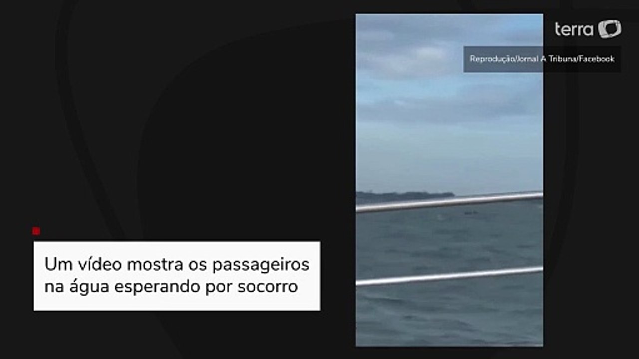 Embarcação naufraga com condutor e 18 passageiros a bordo em Búzios