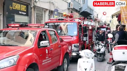 Muğla'da Apartman Çatısında Yangın: İtfaiye Seferber Oldu